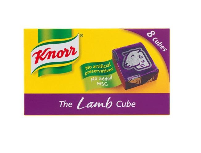 MASKnorr Lamb Stock Cubes 80g Box of 12-Fd