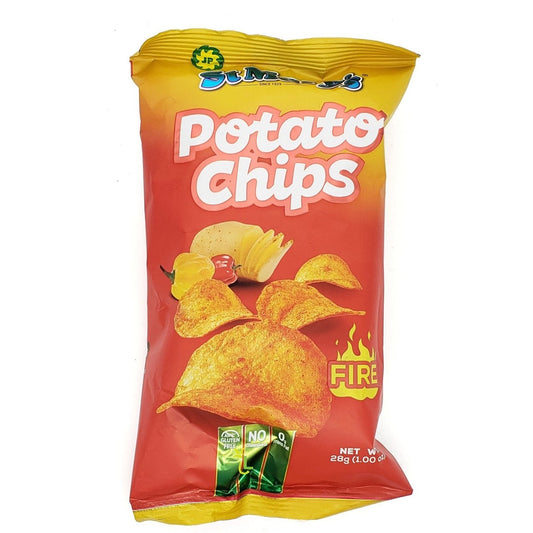 St Marys Potato Chips Fire Scotch Bonnet 28g