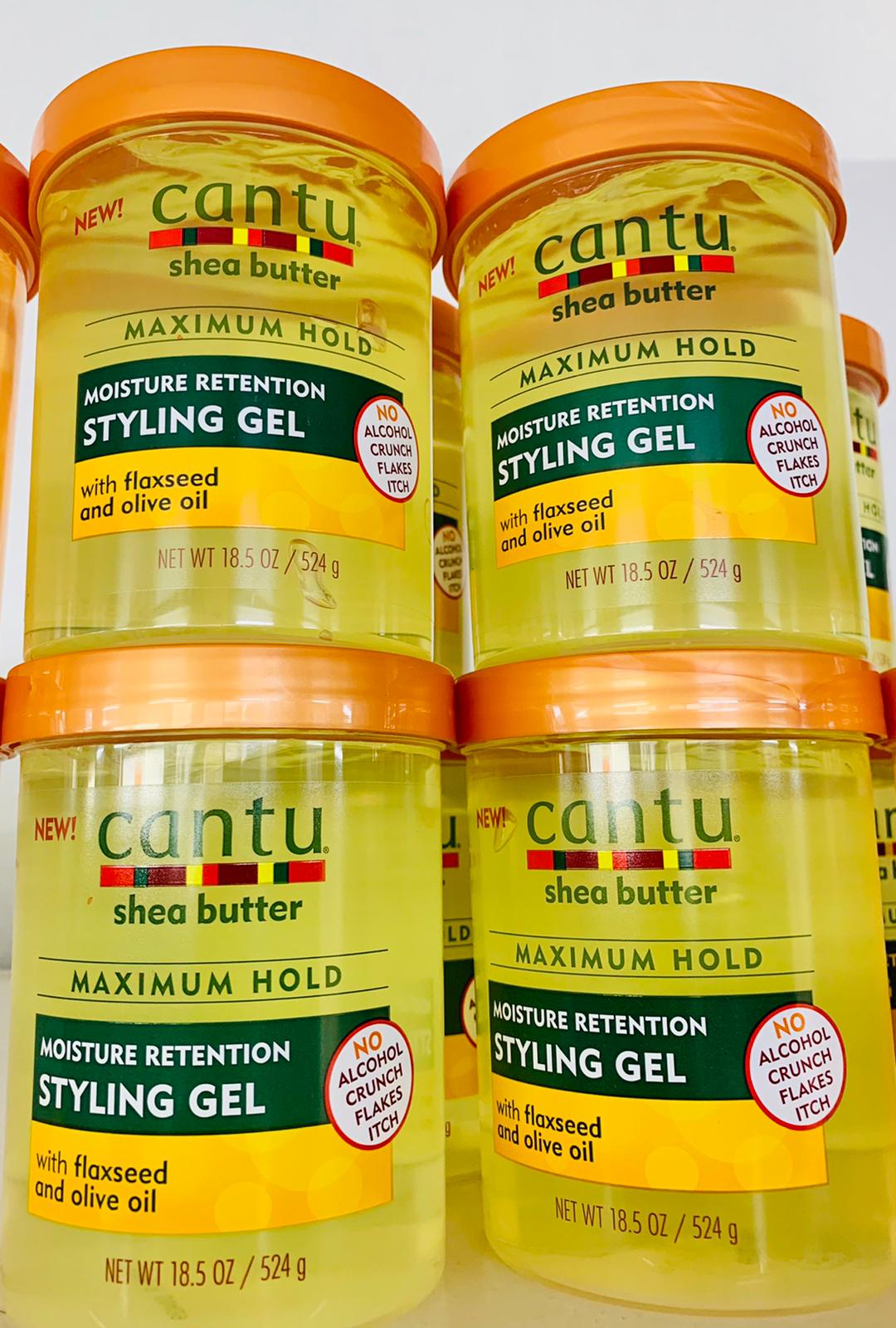 Cantu Shea Butter Maximum Hold Styling Gel 524 gram