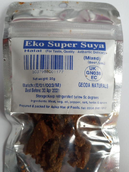 MASEko Super Suya Mixed 20g Box of 10-Fd