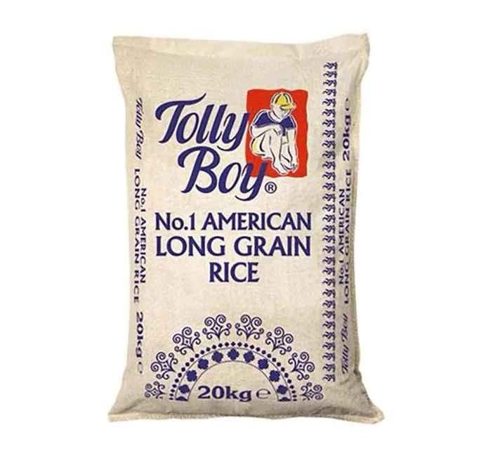 MASTolly Boy Long Grain Rice 20kg Box of 1-Fd