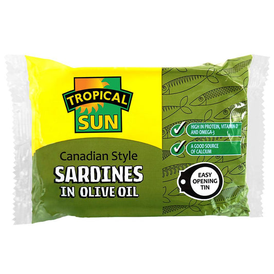 SKTropical Sun Canadian Style Sardines With Hot Peppers 106g