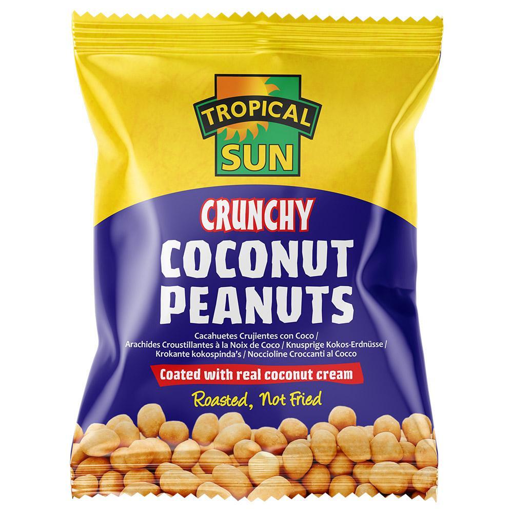 MASTropical Sun Crunchy Coconut Peanuts 50g Box of 12-Fd