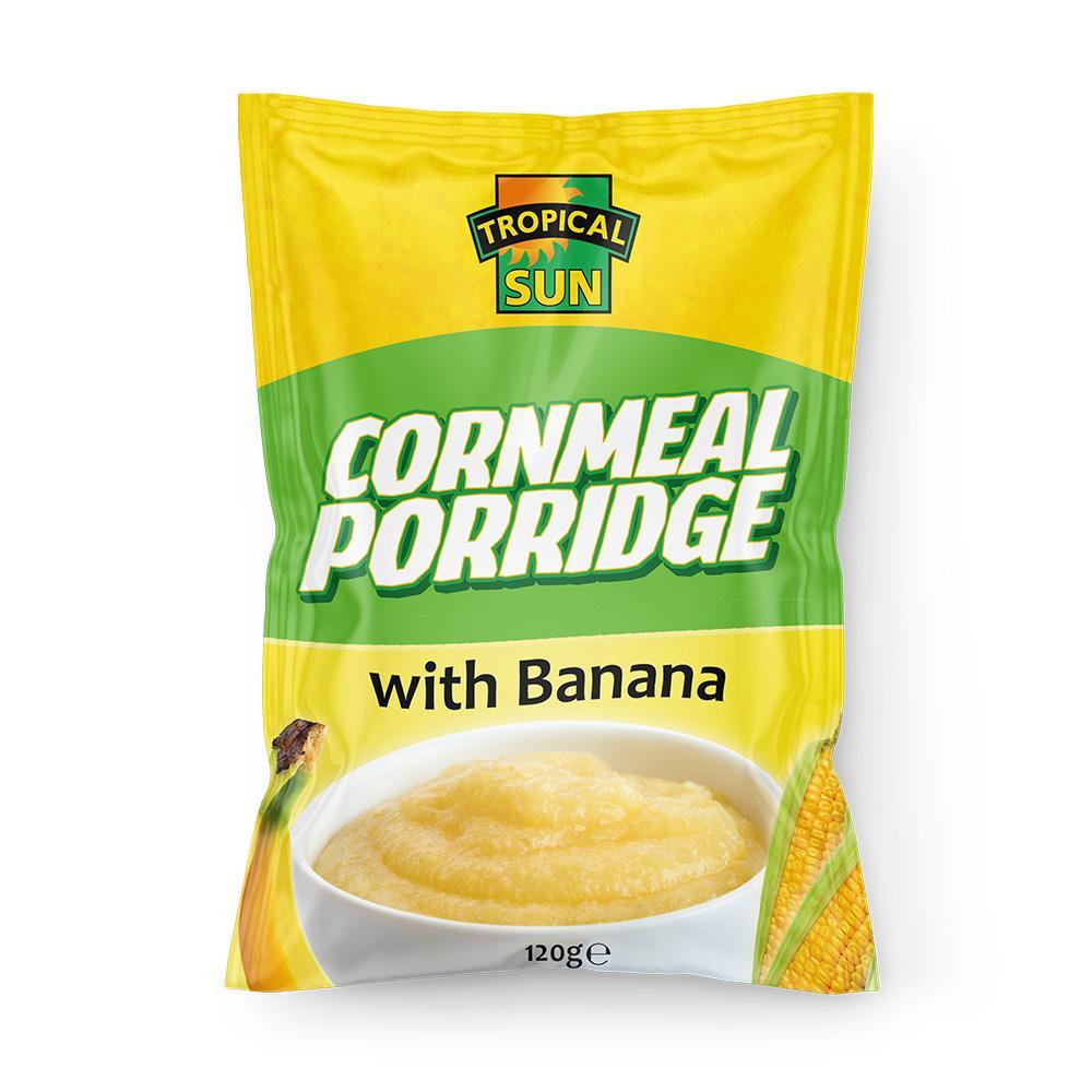 MASTropical Sun Cornmeal Porridge Banana 120g Box of 12-Fd