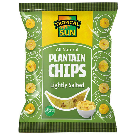 MASTropical Sun Plantain Chips Salted 40g Box of 12-Fd