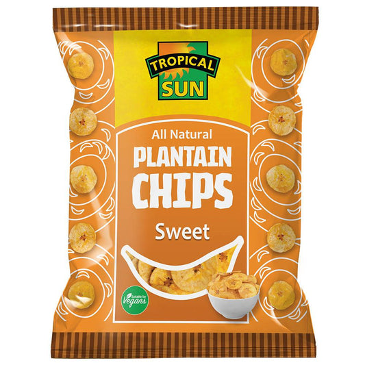 MASTropical Sun Plantain Chips Sweet 40g-Fd