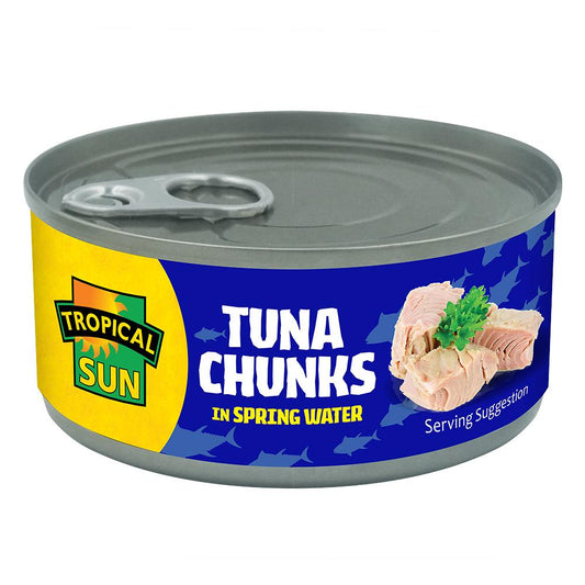 Tropical Sun Tuna Chunks in Springwater 160g-Fd