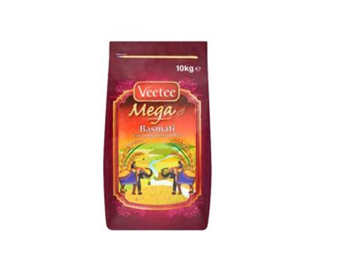 MASVeetee Mega Long Basmati Rice 10kg Box of 1-Fd