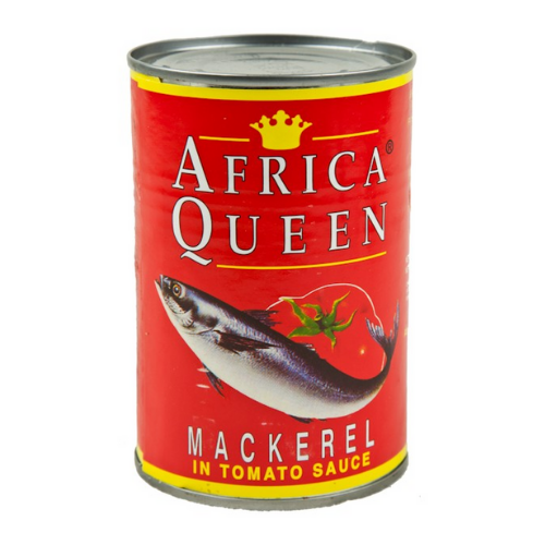 Africa Queen Mackerel in Tomato Sauce 425g Box of 24