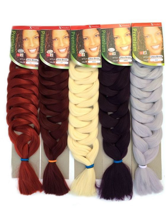 X-pression Ultra Braid 120g Synthetic Hair Braiding Extensions