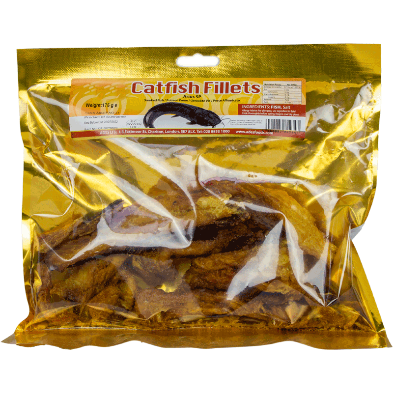Smoked Catfish Fillet 175g X 10