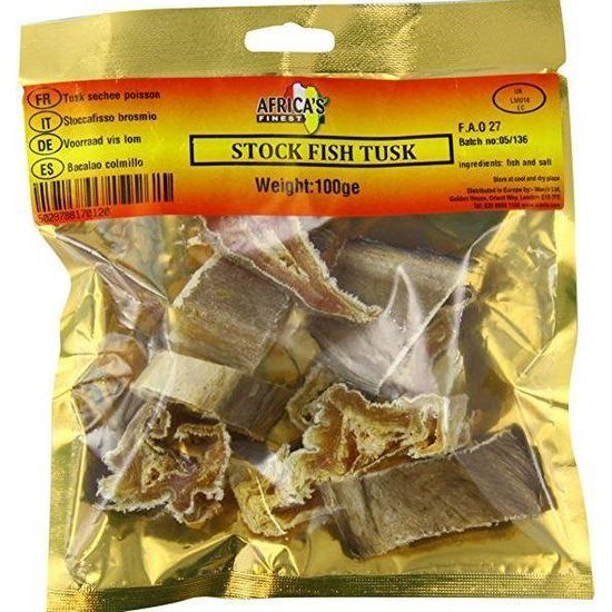 Africa’s Finest Stockfish Tusk 100g
