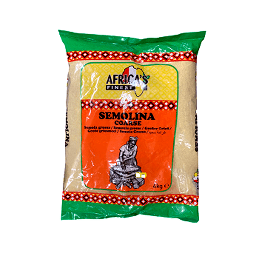 Africa's Finest Semolina Coarse 4kg Box of 1