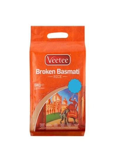 Veetee Broken Basmati Rice 5kg Box of 1