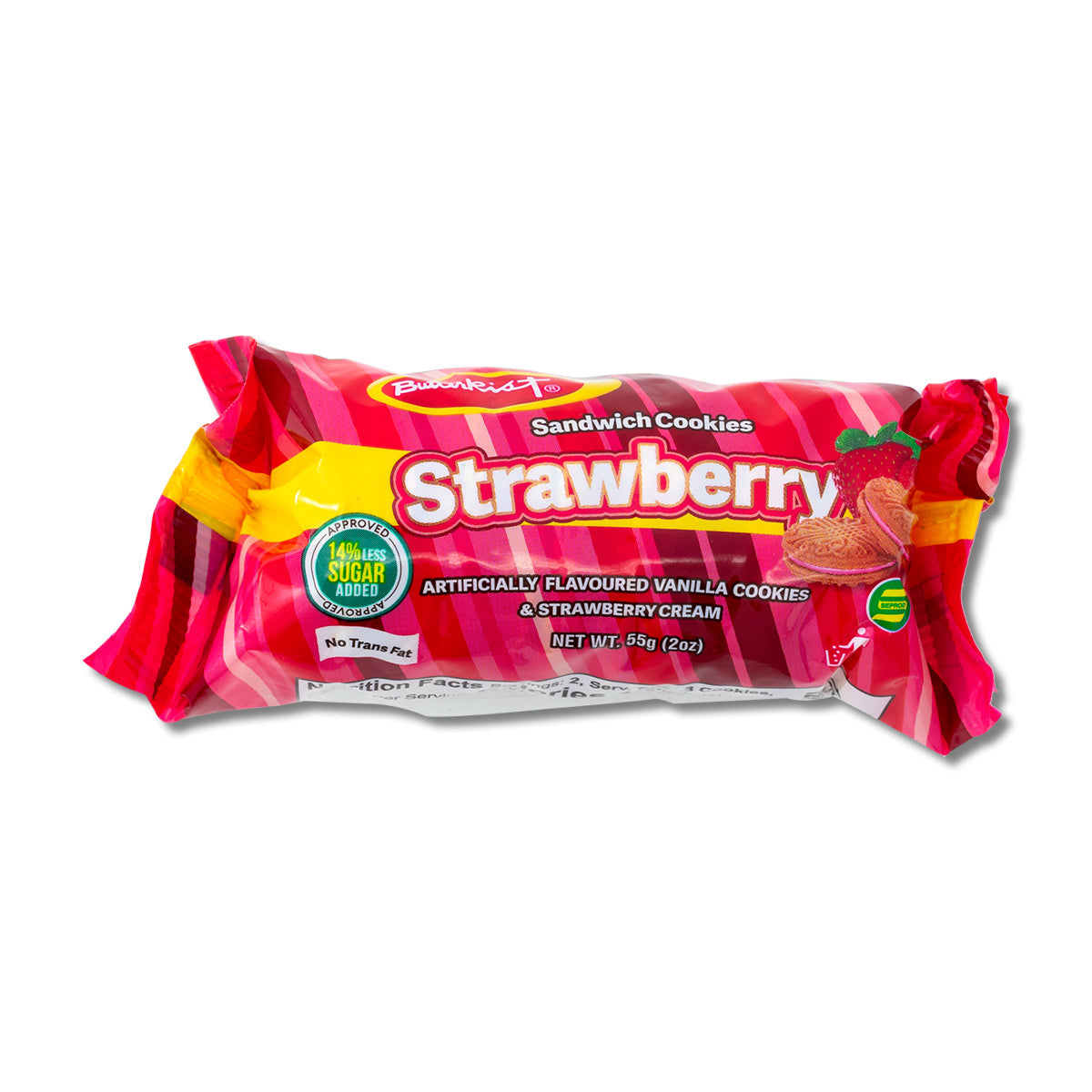 MASButterkist Sandwich Strawberry 55g-Fd