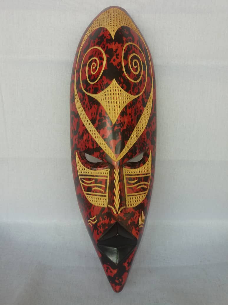African Wooden Wall Decor Masks