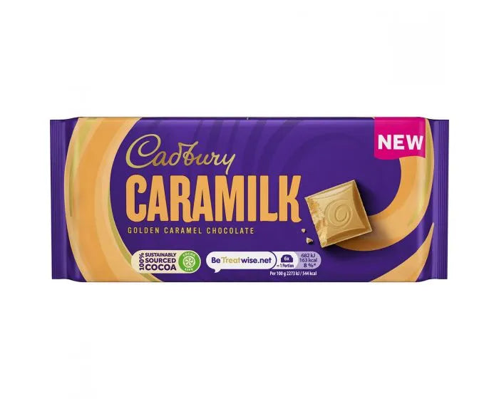 MASCad Caramilk Golden Caramel Chocolate Bar 80g-Food