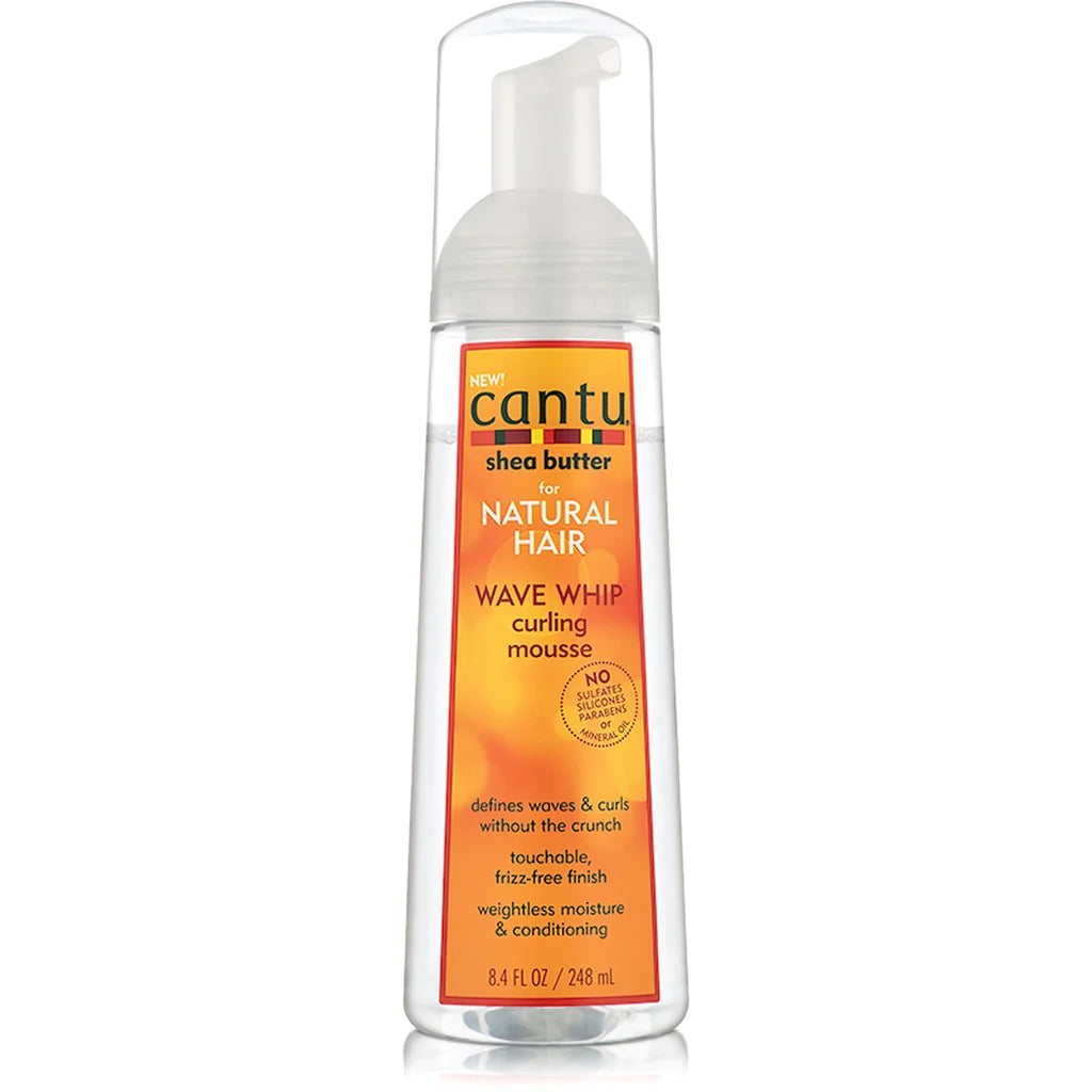 MASCantu Shea Butter Natural Hair Wave Whip Curling Mousse 8.4oz-Food