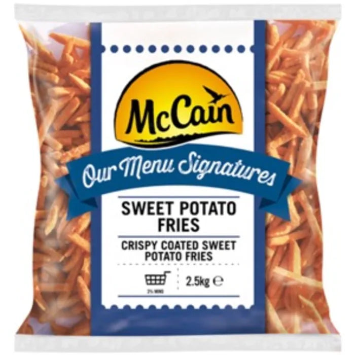 MASMcCain Signature Sweet Potato Fries-4x2.5kg-Food