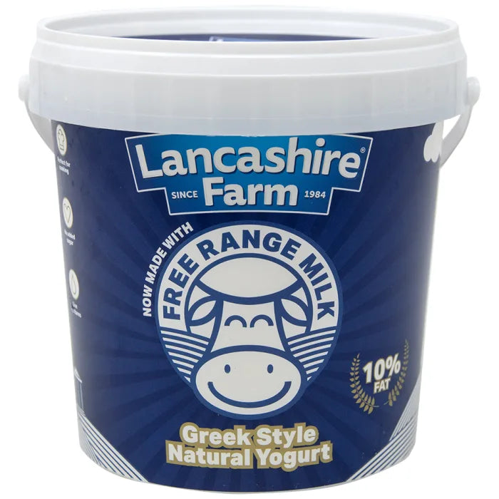 MASLancashire Farm Greek Style Luxury Strained Yoghurt (Suzme) (10% Fat) 1kg-Food