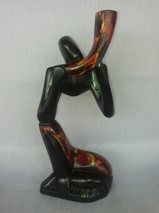 West African Culture Wood Sculpture
