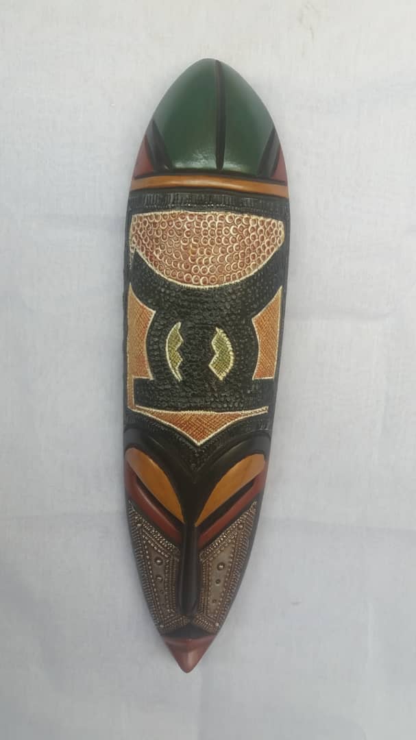 African Wooden Wall Decor Masks