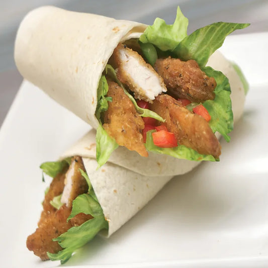 12" Flour Tortilla Wraps 6pc x 12