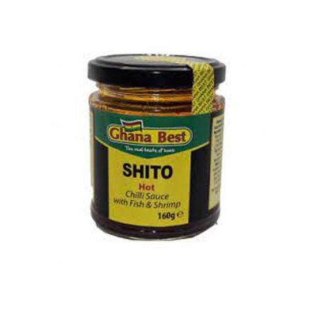 Ghana Best Shito Hot 160g Box of 12
