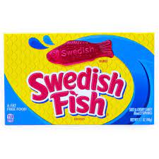 Swedish Fish Theatre Box 88g Box of 12