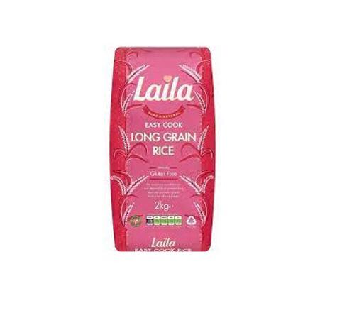MASLaila Easy Cook Rice 2kg Box of 6-Fd