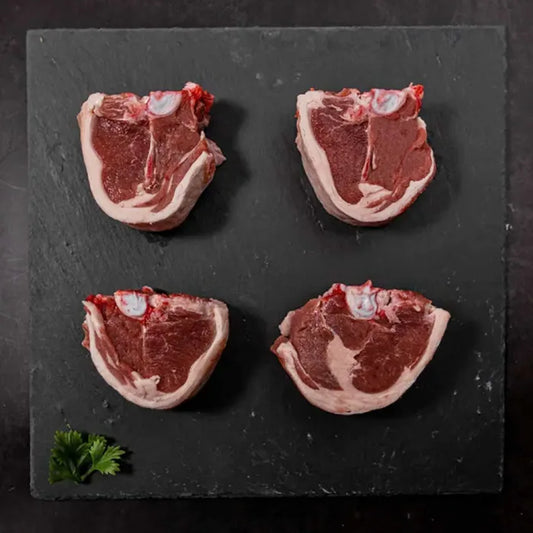 Fresh Halal UK Lamb Loin Chops 1x2Kg