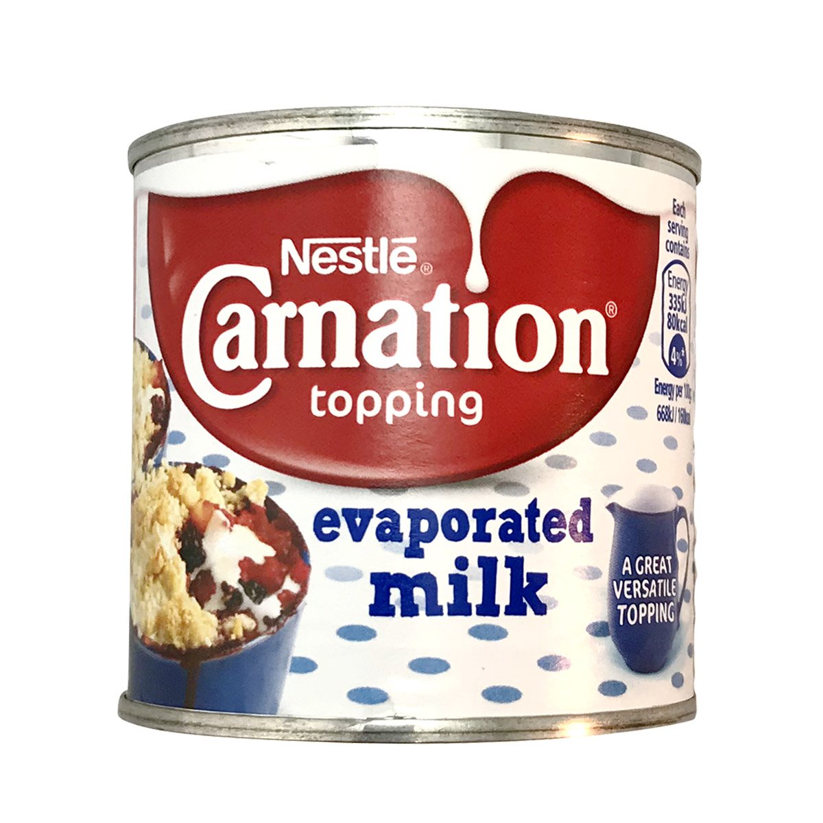 MASNestle Carnation Evaporated Milk 170g Case of 12-Fd