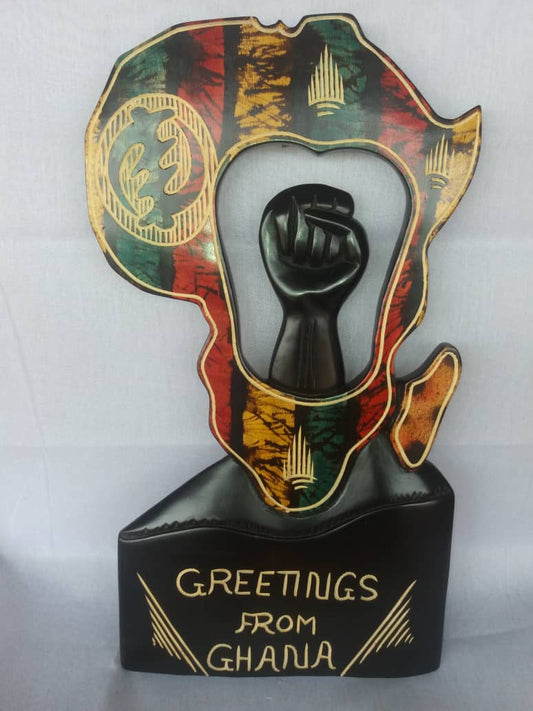 African Wooden Handmade Trophy