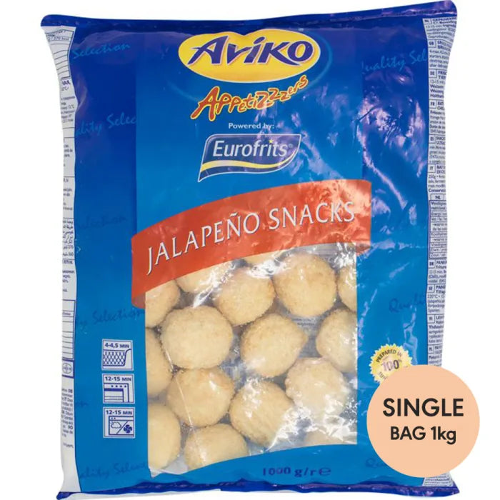 MASAviko Green Jalapeno and Cheese Snacks-1x1kg-Food