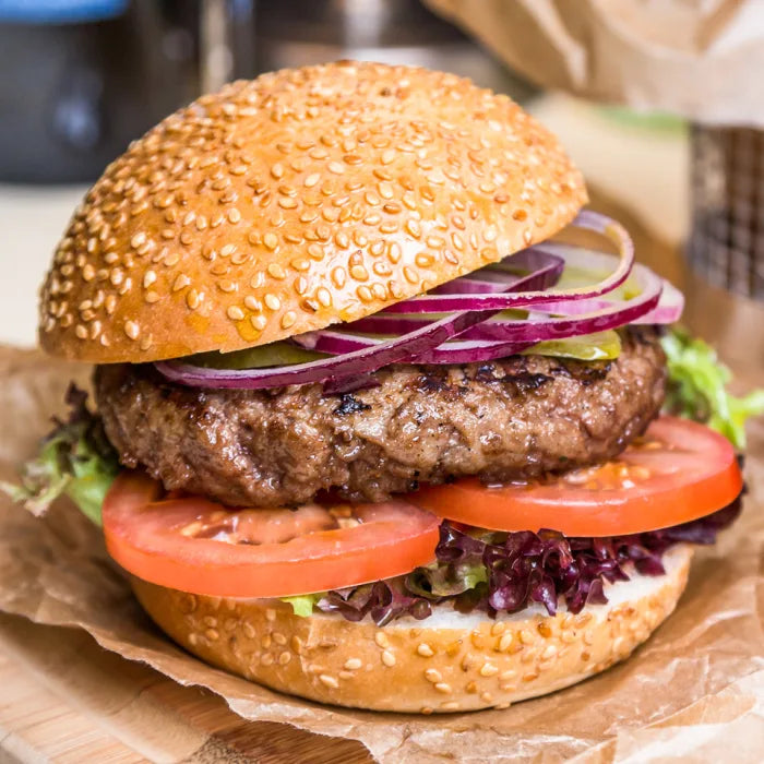 MASParagon Handmade Style Gourmet Halal Burger (6oz) 30 x170g-Food
