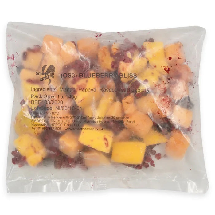Smoothie Fresh Blueberry Bliss 30 x 140g-Food