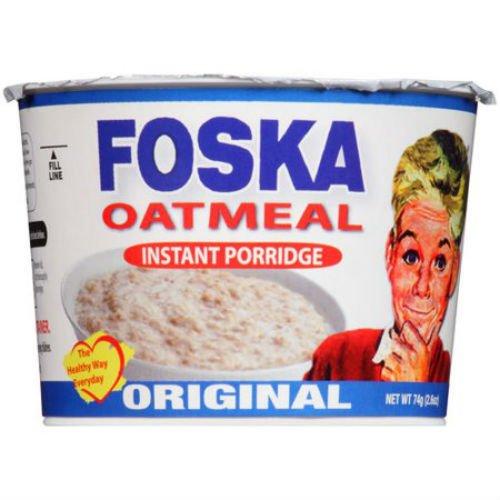 MASFoska Oatmeal Porridge 74g Box of 12-Fd