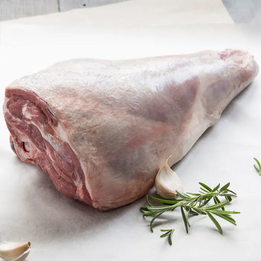 MASFrozen Halal NZ Leg of Lamb Short Cut (Price Per Kg) Box Appx. 26kg-Food