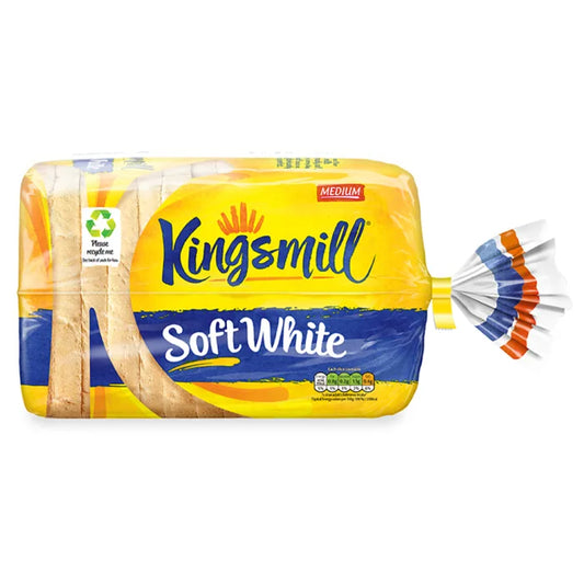 MASKingsmill Great Everyday Soft White Bread (Medium)-800g-Food Loaf Bread Asetena Pa 