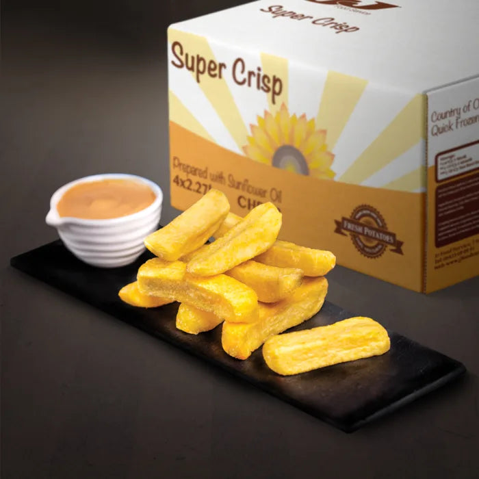 Super Crisp Steak-Cut Chips-4x2.27kg-Food