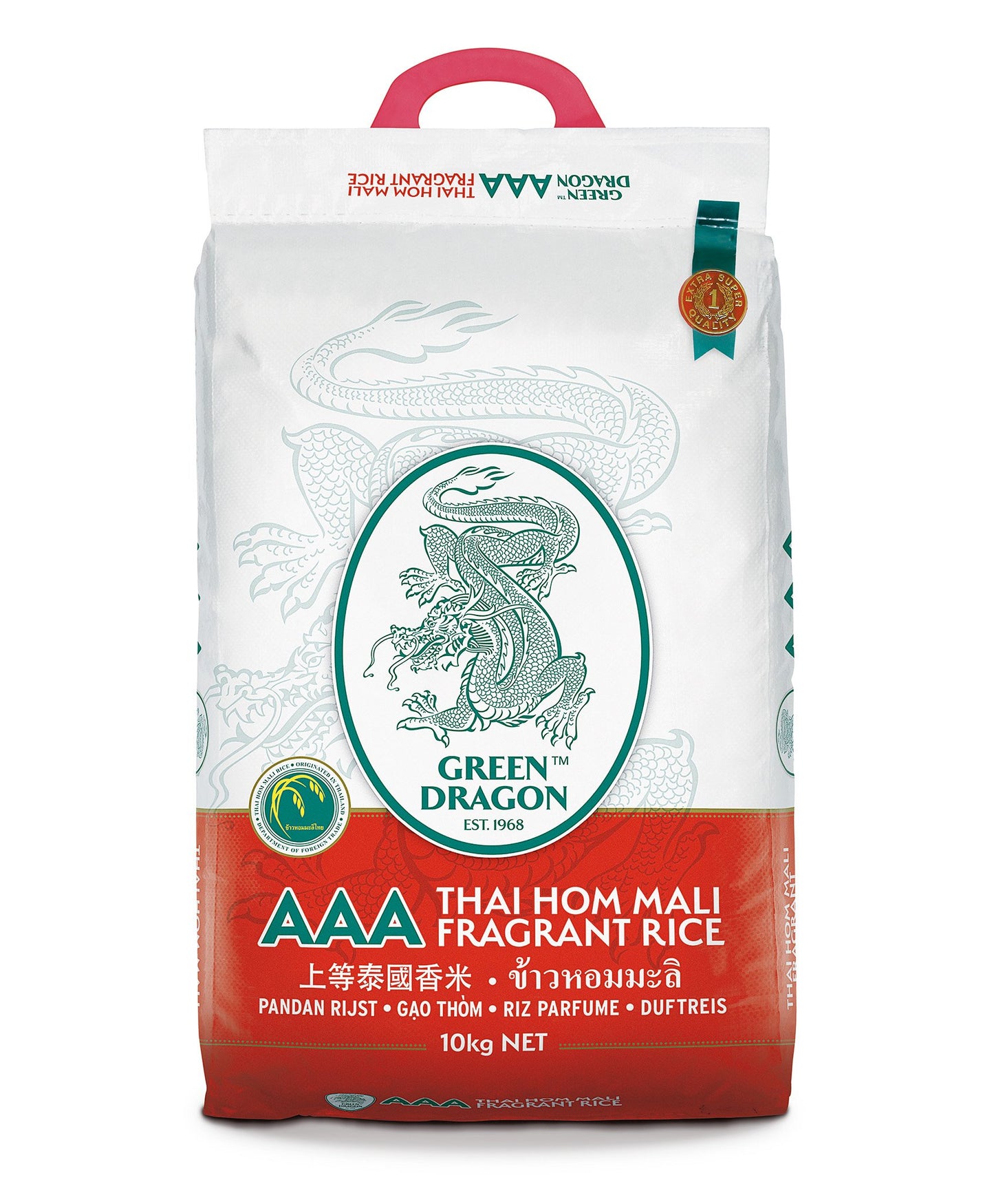 Dragon Fragrant Rice 10kg Box of 1