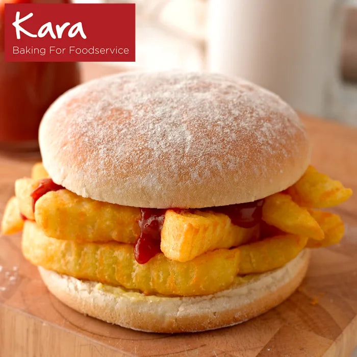 MASKara 5" Sandwich Floured Baps 1 x 48p-Food