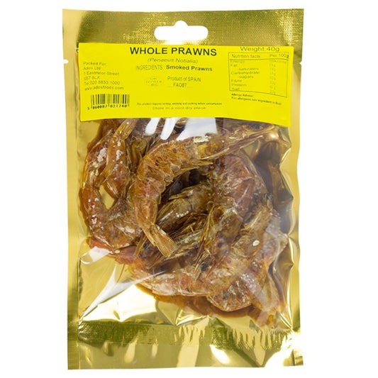 Smoked Whole Prawns 40g