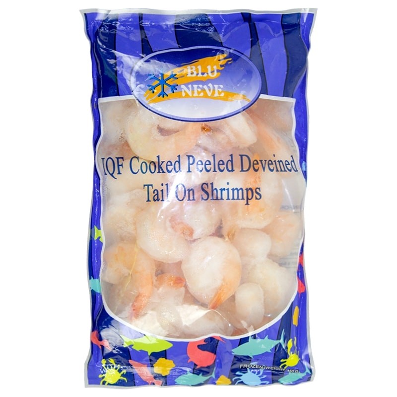 MASFrozen Peeled cooked Tail On Shrimps 450g-Fd