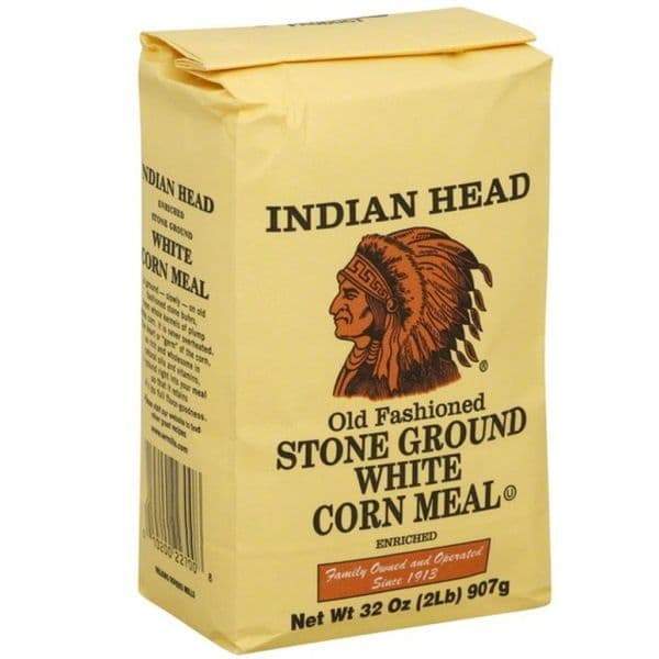 MASIndian Head White Cornmeal 907g Box of 15-Fd
