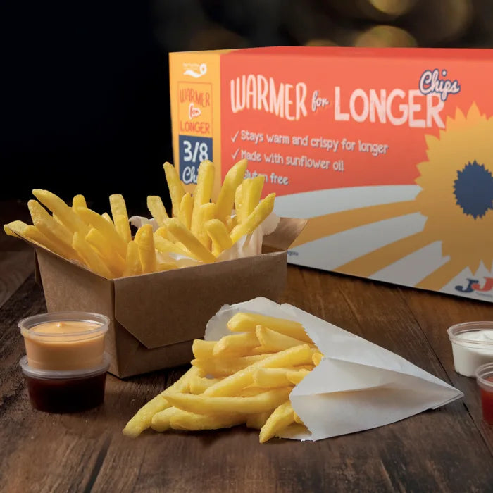 Super Crisp Warmer for Longer 3/8 Chips 4x2.27kg-Food