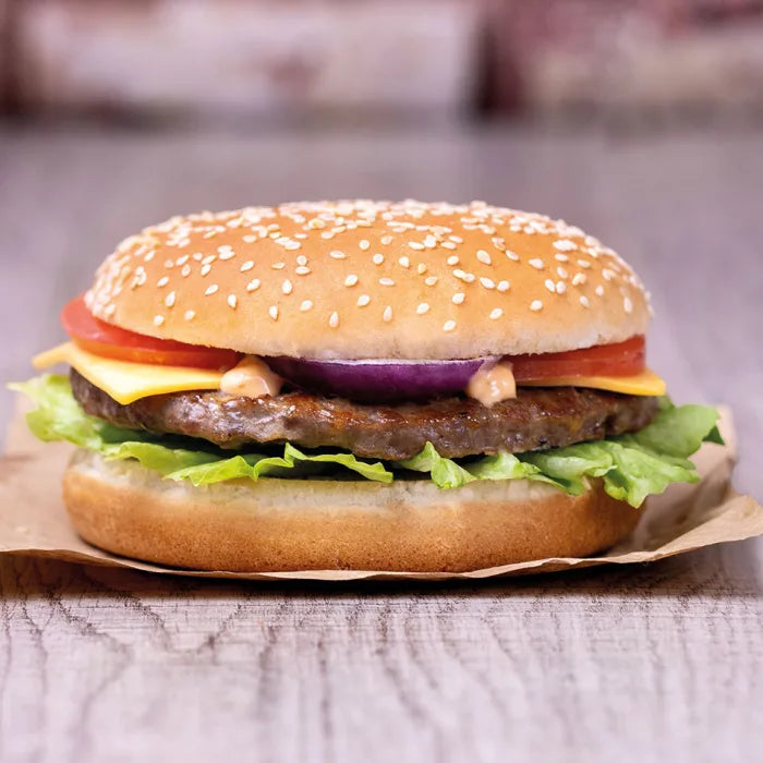 Steakhouse Halal Beef Burger (4oz) 48 x 113g-Food
