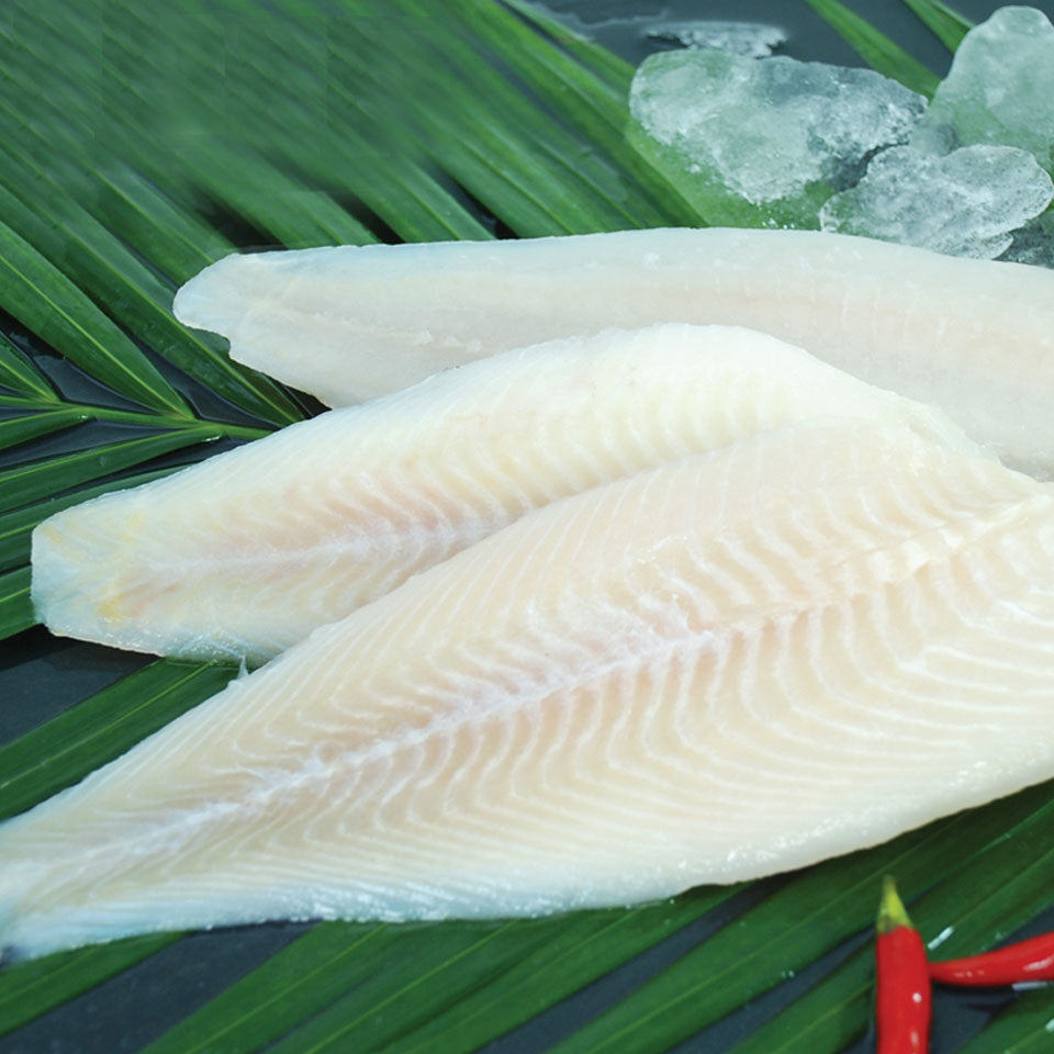 MASAquafish IQF Skinless & Boneless Pangasius Fillets(170-220g)-10x1kg-Food