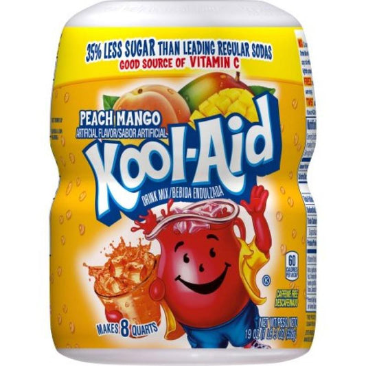 Kool Aid Peach Mango Tub 538g