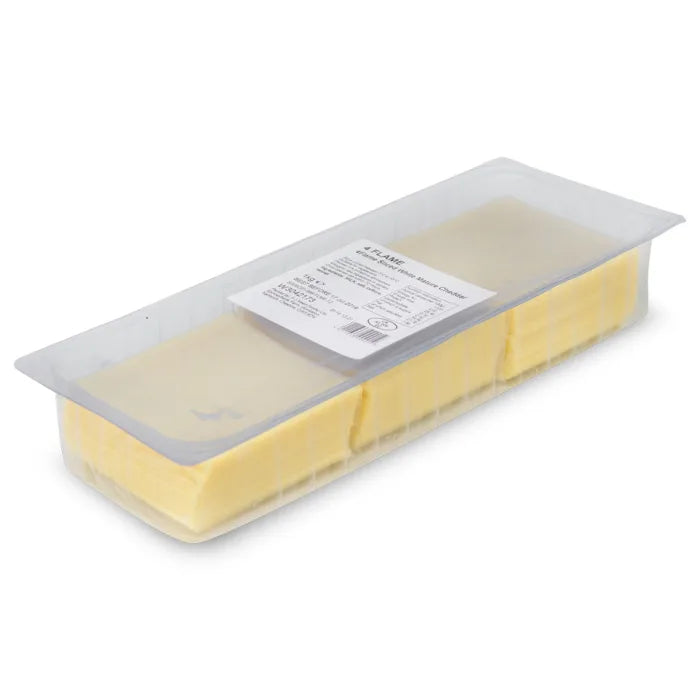 MASMature Cheddar Slices 1kg-Food